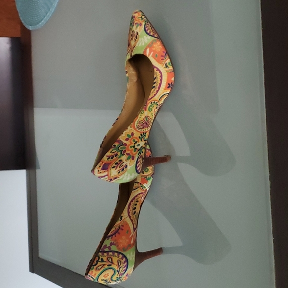 Nine West multicolored pumps - Picture 3 of 10